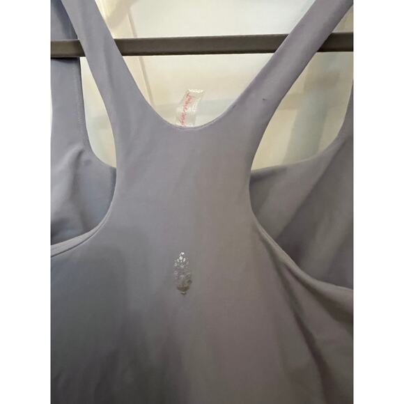 Free People Movement Never Better Runsie athletic wear Sporty L Romper Purple - Picture 7 of 11